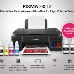 CANON G3012 ALL IN ONE COLOUR PRINTER WITH WIFI