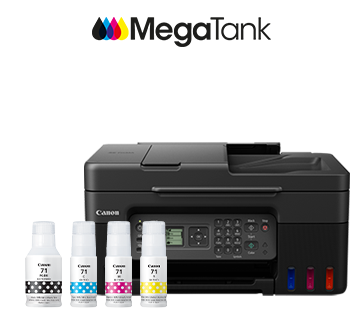 Canon PIXMA MegaTank G4770 All-in-one (Print, Scan, Copy) Wireless Inktank Printer with ADF and Fax