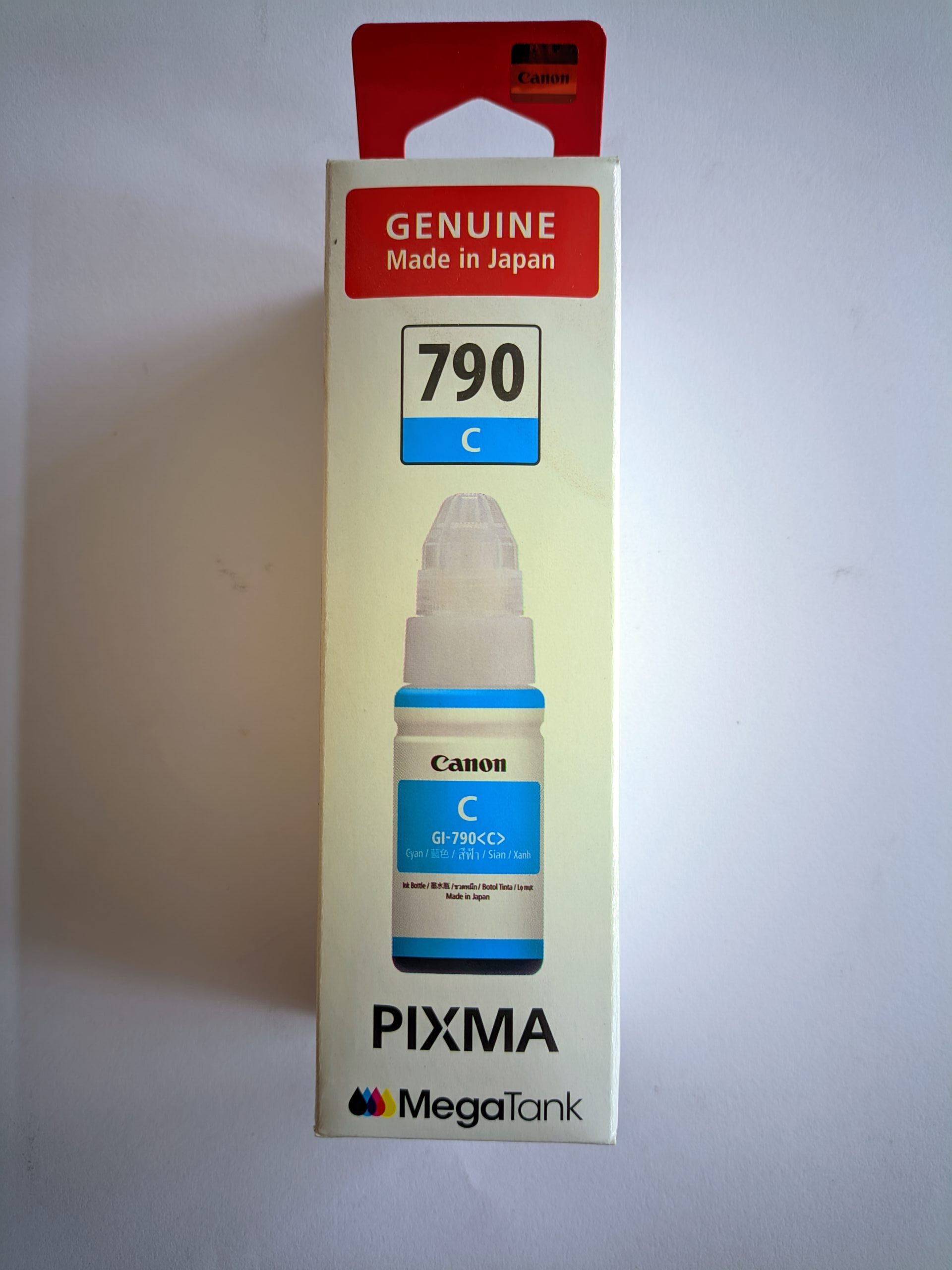 Canon PIXMA GI790 Cyan Ink Bottle for G1010, G2000, G2012, G3000, G3010, G3012, G4010