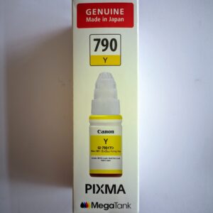 Canon PIXMA GI790 Yellow Ink Bottle for G1010, G2000, G2012, G3000, G3010, G3012, G4010