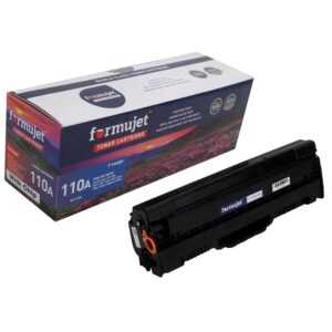 Formujet F110A W1112A Toner Cartridge Black – Compatible HP Laser 103a 108 108a 108w MFP 131a 133pn 135a 135w 135fnw 136 136a 136nw 137fnw 138 138p 138pn 138pnw 138fnw (1500 Pages)