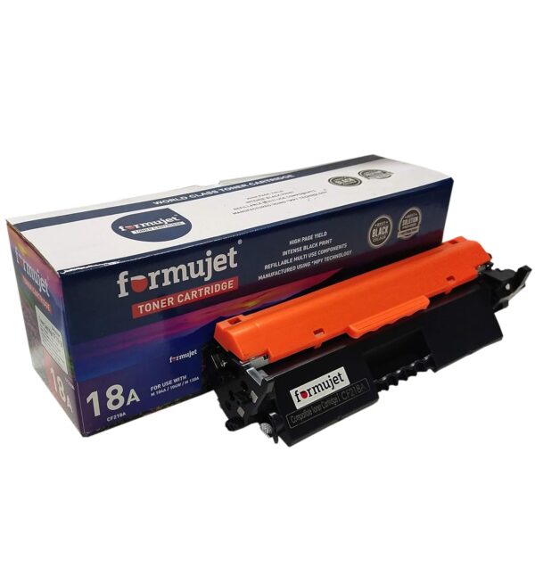 Formujet 18A CF218A Toner Cartridge Black 2000 Pages HP LaserJet Pro M104a M132fn – Buy in Katni at Tip Top Store