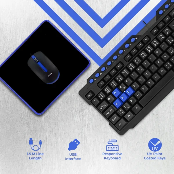 Foxin FKM 506 Pro Keyboard Mouse