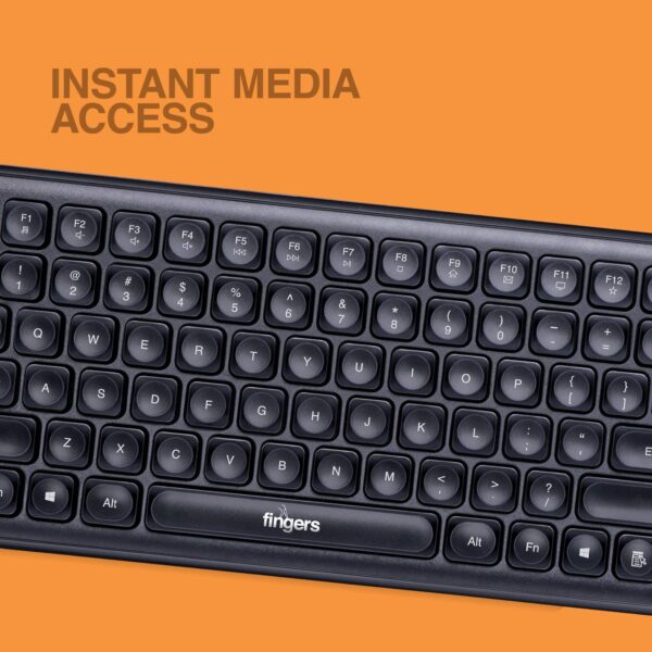 FINGERS SuperClicks K4 wired keyboard