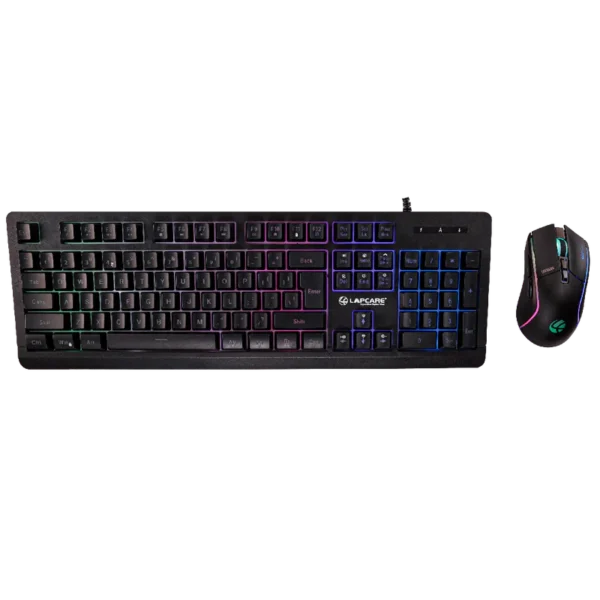 Lapcare Champ LGC-012 RGB Gaming Keyboard Mouse Combo