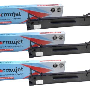 Formujet EP LX 300 800 Black Ribbon Cartridge Pack of 3 Compatible Epson LQ500 LX300 TVSE MSP330 – Buy in Katni at Tip Top Store