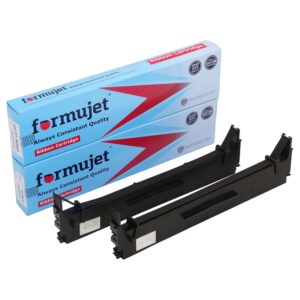 Formujet LX 310 / LQ 310 Black Ribbon Cartridge - Compatible Epson LX310 LQ310 Dot Matrix Printer