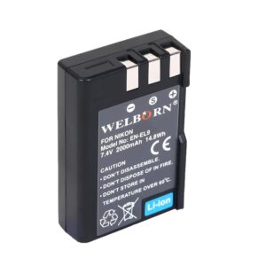 WELBORN EL9 / EL9A Camera Battery