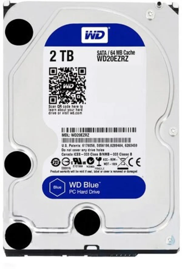 WD Blue 2TB PC Desktop Hard Drive