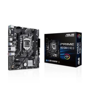 ASUS Prime H510M-E R2.0 Intel H510 LGA 1200 Micro ATX Motherboard