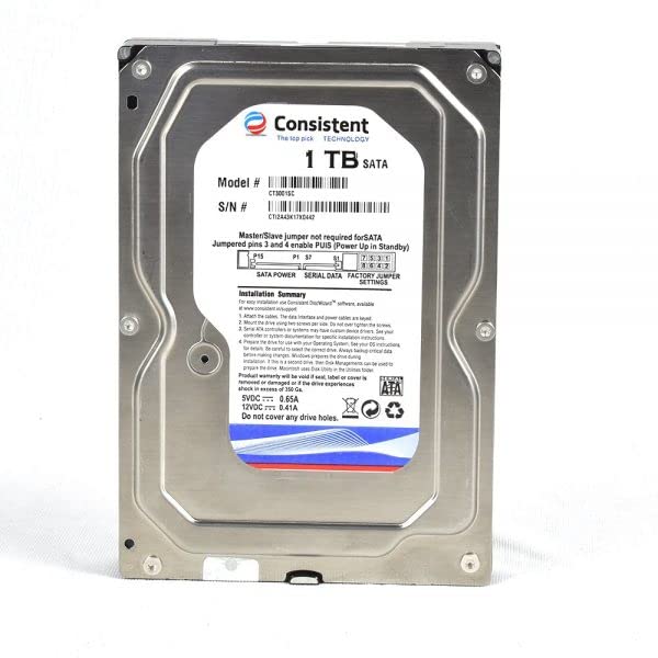 Consistent CT3001SC 1TB Desktop Internal HDD
