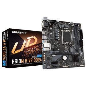 GIGABYTE H610M H V2 DDR4 motherboard