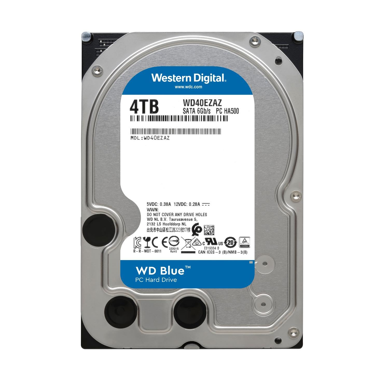 WD Blue 4TB PC Desktop Hard Drive
