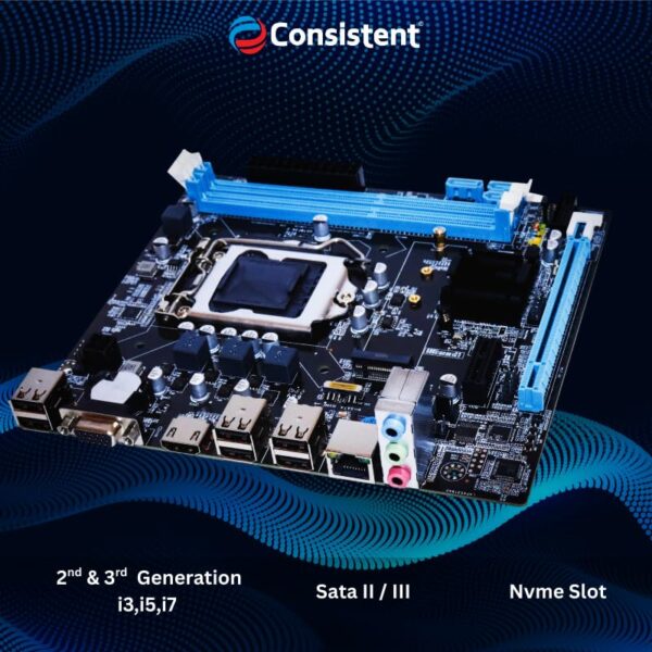 Consistent DDR3 Motherboard CMB H61