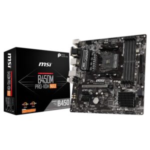 MSI B450M PRO-VDH Max Motherboard