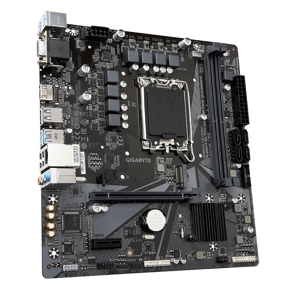 GIGABYTE H610M H V2 DDR4 motherboard