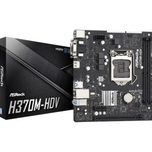 ASRock H370M-HDV LGA1151 Micro-ATX Motherboard