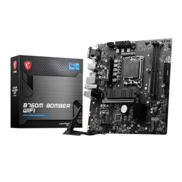 MSI B760M Bomber WiFi Motherboard