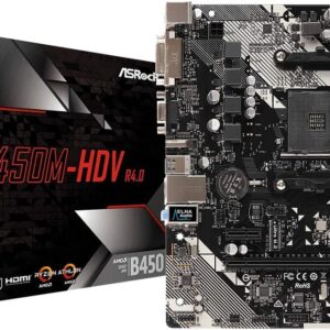 ASRock B450M-HDV R4.0 Motherboard
