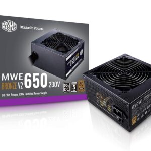 Cooler Master MWE 450 V2 80 Plus Bronze SMPS Cooler Master MWE 550 Watt V3 smps MasterWatt 750 80 Plus Bronze Certified ATX PSU MasterWatt 650 80 Plus Bronze Certified ATX PSU
