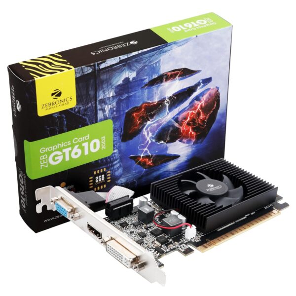ZEBRONICS ZEB-GT610 2GD3 2GB DDR3 Graphics Card