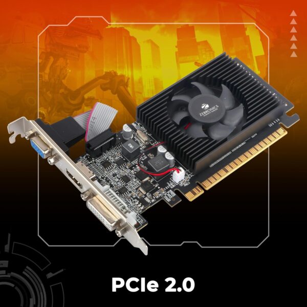 ZEBRONICS ZEB-GT610 2GD3 2GB DDR3 Graphics Card