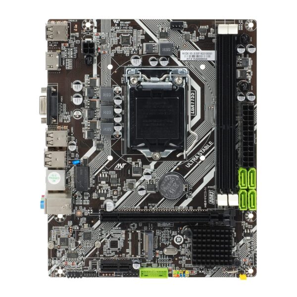 Ant Value H61MAD3-N mATX Gaming Motherboard LGA1155 Support Intel 2nd and 3rd Generation i3/i5/i7 DDR3, M.2 NVMe, USB 2.0 Ports