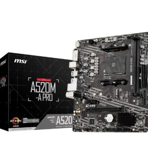 MSI A520M-A PRO Motherboard