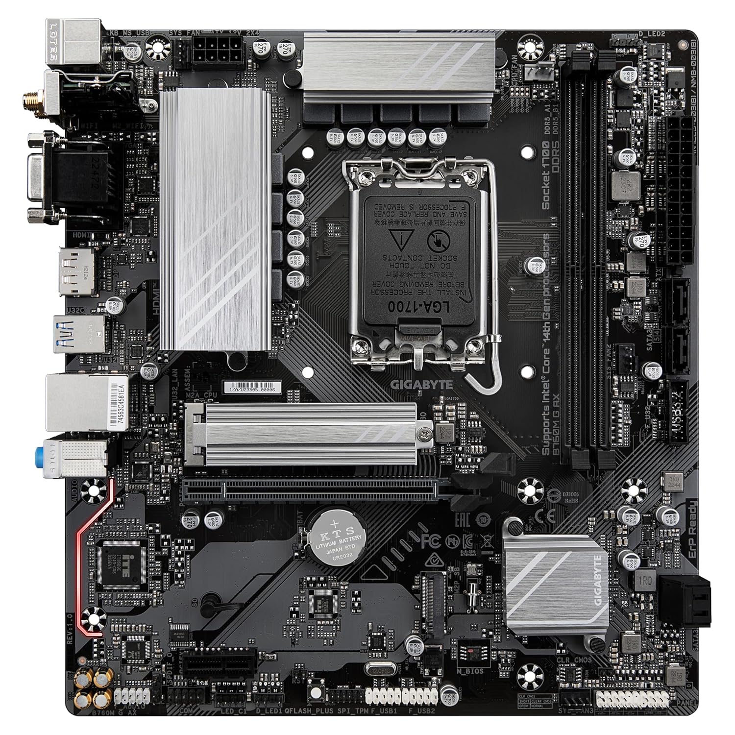 Gigabyte B760M G AX Motherboard