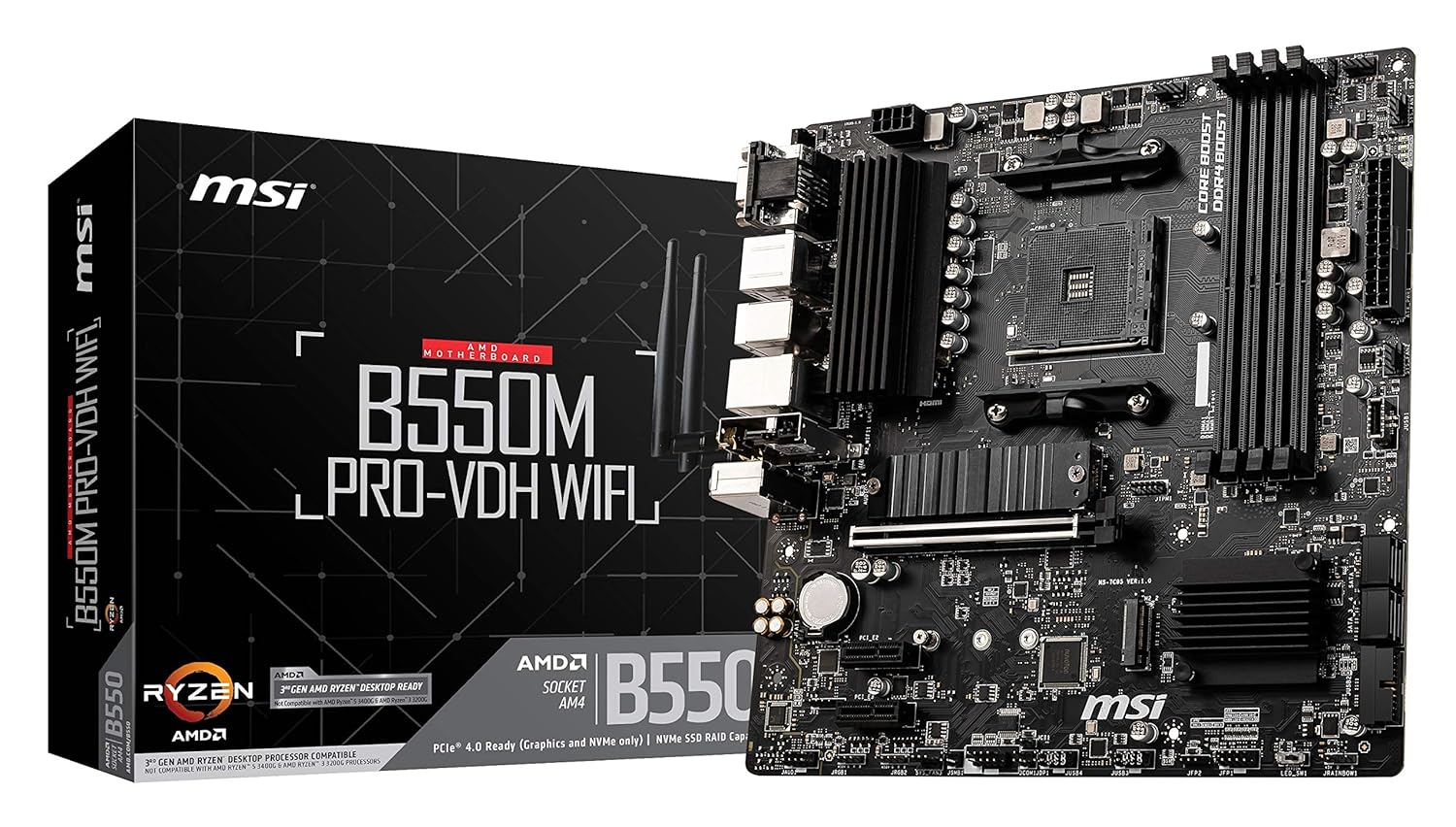 MSI B550M PRO-VDH Motherboard