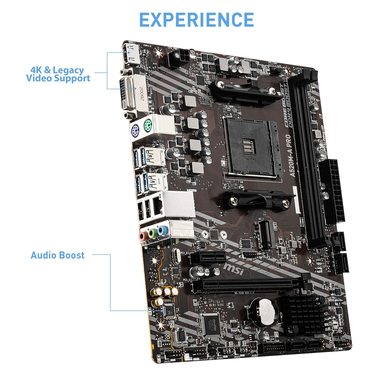 MSI A520M-A PRO Motherboard
