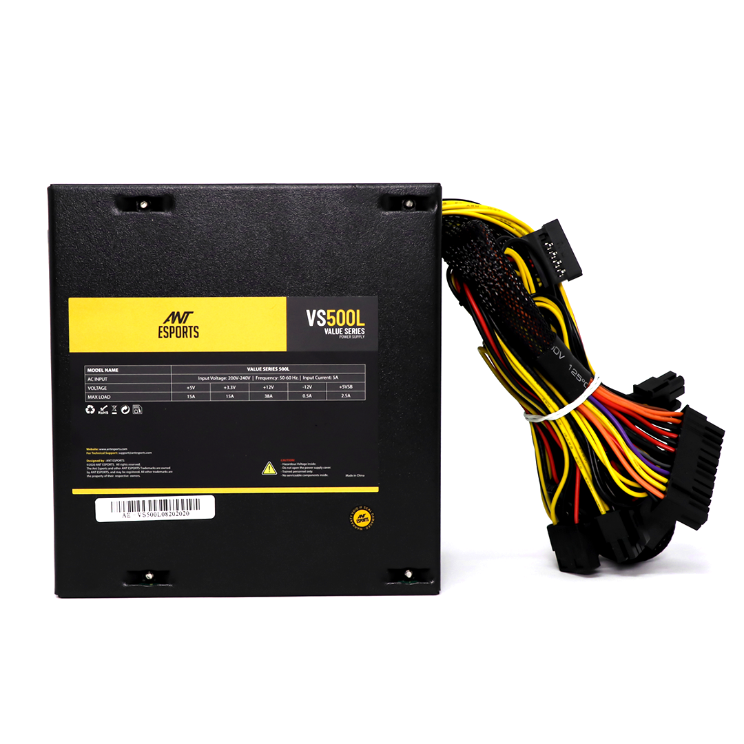 Ant Esports VS500L Value Series 500W Gaming Power Supply