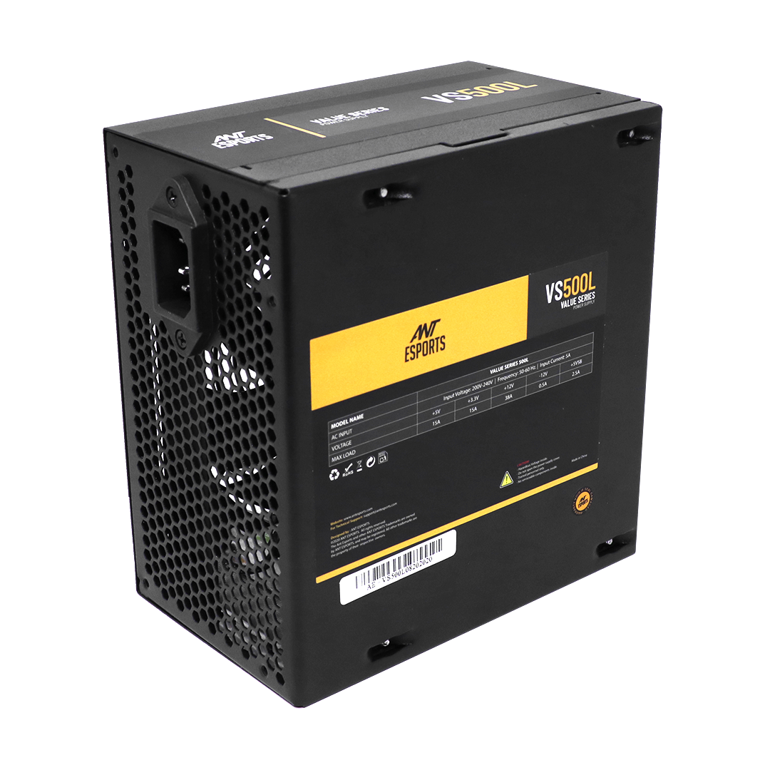 Ant Esports VS500L Value Series 500W Gaming Power Supply