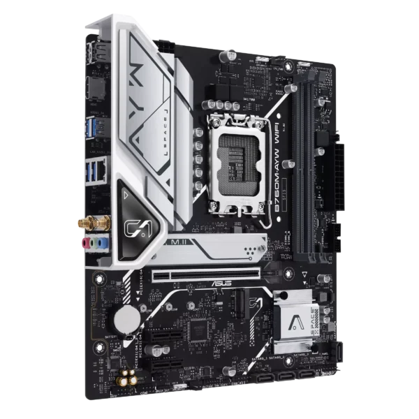 ASUS B760M-AYW WiFi Intel B760 LGA 1700 mATX Motherboard