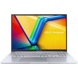 ASUS Vivobook 16, a feature-rich laptop built for convenience and performance. With a 180° lay-flat hinge, a privacy-focused webcam shield, and handy mic control keys, plus an expanded touchpad for effortless navigation, everything feels smoother than ever. Enjoy the power of Vivobook 16!